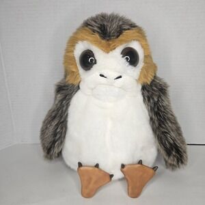 Porg Moving Talking Hand Puppet Disney Parks Star Wars Galaxy's Edge Plush Toy